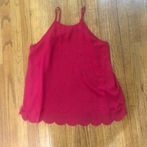 Fun & Flirty Red Blouse